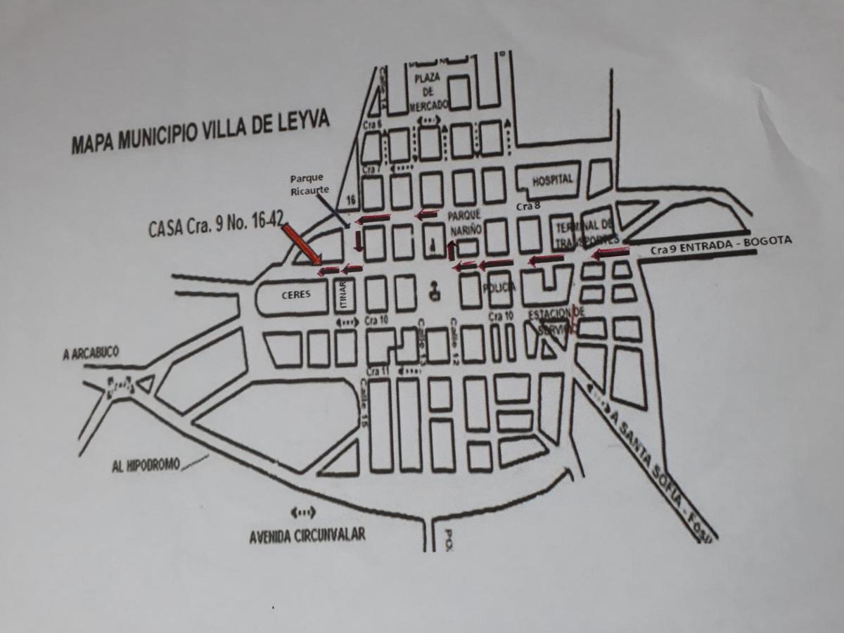 Casa Leo Otel Villa de Leyva Dış mekan fotoğraf